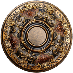 Fine Art Deco 242352 Hand Painted Ceiling Medallion 28-1-8 in